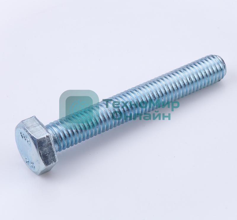 Болт М6х10 с шестигранной головкой оцинк. DIN 933 (уп. 100 шт) класс прочн. 8.8. пакет СТРОЙМЕТИЗ UTORM969093М610