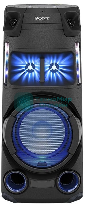 Минисистема Sony MHC-V43D черный/CD/CDRW/DVD/DVDRW/FM/USB/BT