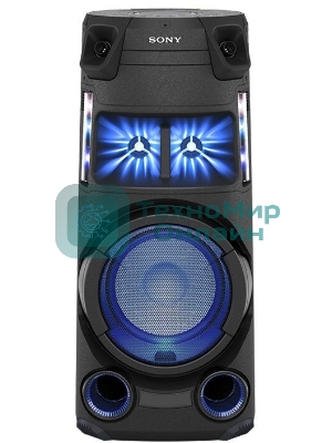 Минисистема Sony MHC-V43D черный/CD/CDRW/DVD/DVDRW/FM/USB/BT