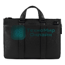 Сумка для ноутбука Piquadro Modus CA4021MOS/N черный натур.кожа
