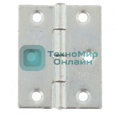 Петля карточная 50х40, цинк, 4шт. (Металлист) Россия