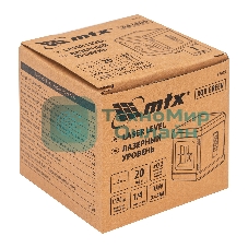 Лазерный уровень MTX XQB GREEN Basic SET, 20 м, зеленый луч, батарейки, резьба 1/4