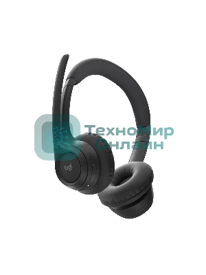 Гарнитура Logitech Zone 300 чёрный, беспроводная, Bluetooth, до 16 ч