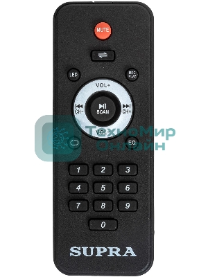 Минисистема Supra SMB-2050, 180Вт, FM USB BT SD, черный