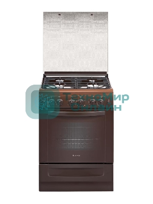 Плита газовая Gefest ПГ 6100-02 0003 коричневый, конфорок 4 шт, духовка 52 л, 60 см x 85 см x 60 см