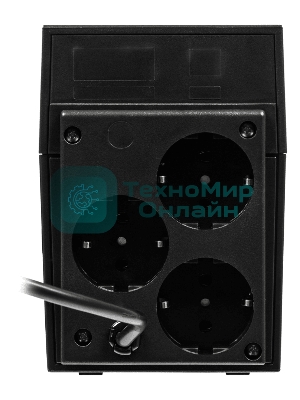 Источник бесперебойного питания Powercom Raptor RPT-800A EURO 480Вт 800ВА черный