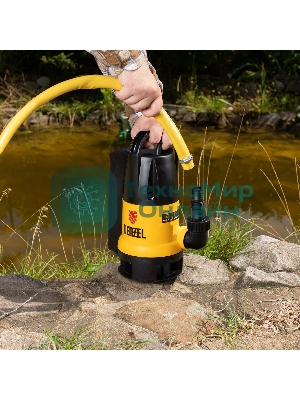 Дренажный насос DP800A, 800 Вт, подъем 5 м, 13000 л/ч Denzel