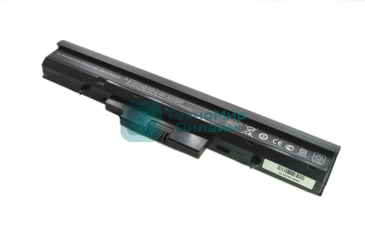 Аккумуляторная батарея для ноутбука HP Compaq 510, 530 (HSTNN-C29C) 2600mAh OEM черный