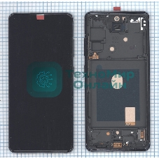 Дисплей (модуль) для Samsung Galaxy S20 FE SM-G780F в сборе с тачскрином и рамкой TFT черный