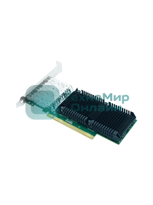 Сетевая карта LR-Link LRES1023PF-4SFP28 PCIe 4.0 x16, Intel E810, 4*SFP28 10/25G NIC Card (303738)