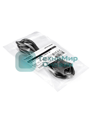 Кабель питания ExeGate Special EC-1,8S (C13->C14, 3*1.0мм2, CCA, черный, 1.8 м)