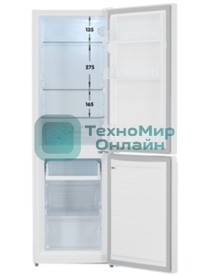 Холодильник Centek CT-1709 белый двухкамерный 115/59л морозилка снизу