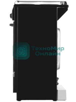 Плита электрическая De Luxe 5004.13э (кр)-001 черный, конфорок 4 шт, духовка 43 л, 50 см x 85 см x 50 см