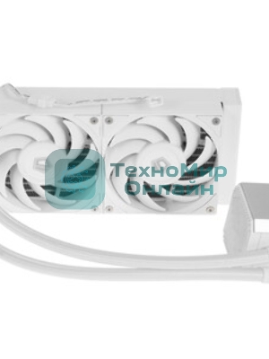 Система жидкостного охлаждения ID-Cooling DX240 Max белый 120мм алюминий+медь 2150rpm 32.5db 4-pin 300W