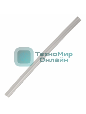 Термоусаживаемая трубка клеевая Rexant 3,0/1,0 мм, прозрачная, упаковка 10 шт. по 1 м