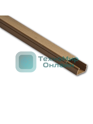 Кабель-канал 25х16 L2000 пластик бук (светл. основа) Рувинил РКК-25х16-38М