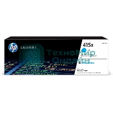 Картридж лазерный HP 415X W2031X голубой для HP HP LJ M454/MFP M479 (6000 стр.)