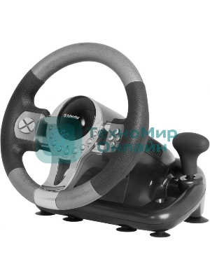 Игровой руль Defender FORSAGE 12 кн+2перекл.+1перекл. 8-ми позиц., USB