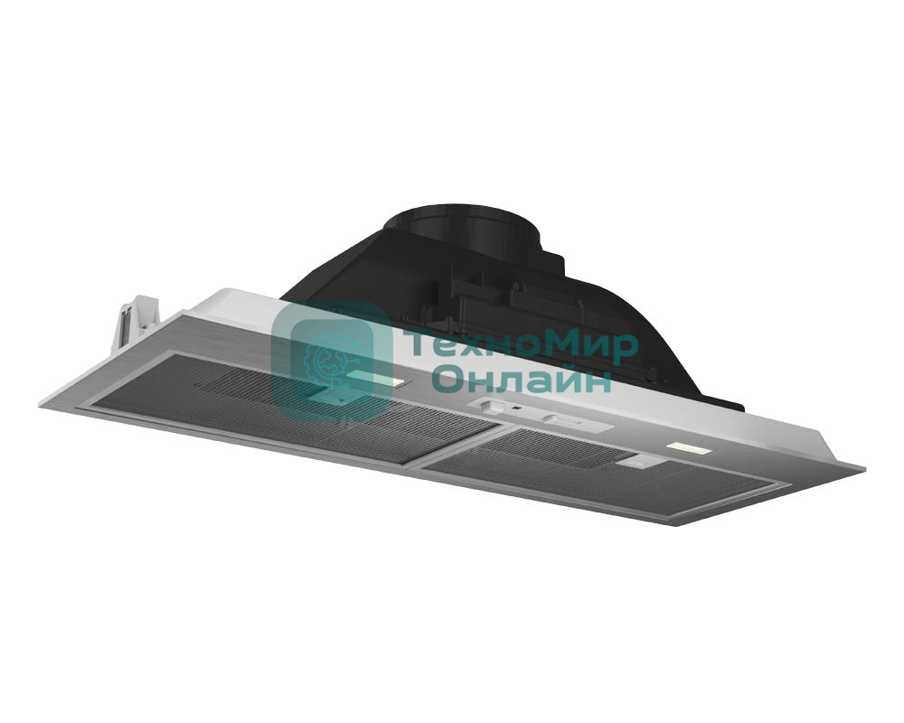 Вытяжка встраиваемая Elikor Casper 70Н-450-П3Д серебристый, 70 см, 450 куб. м/ч, 55 дБ