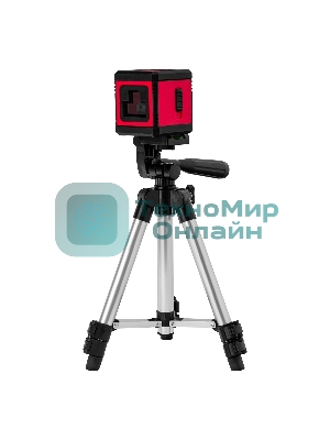 Лазерный уровень MTX XQB GREEN Pro SET, 20 м, зеленый луч, батарейки, штатив