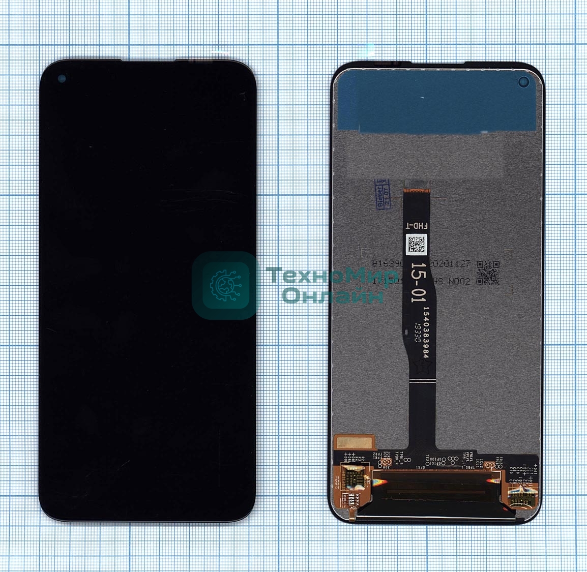 Дисплей для Huawei P40 lite OR черный