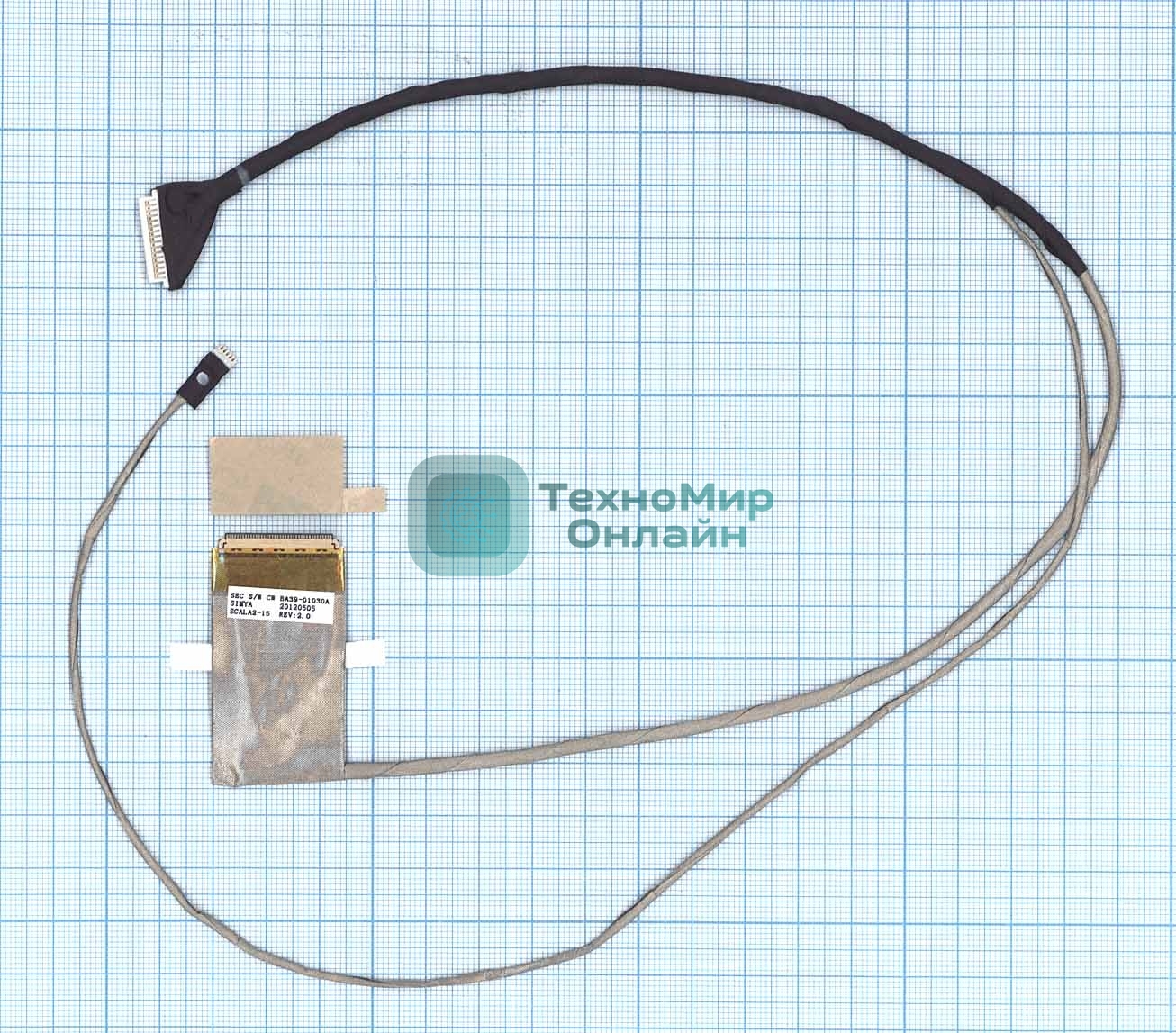 Шлейф матрицы для ноутбука Samsung NP-RV520 RV509 RV515 RV520