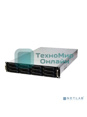 Корпус AIC RSC-2ET_XE1-2ET00-18 2U, 12xSATA/SAS HS 3,5/2,5