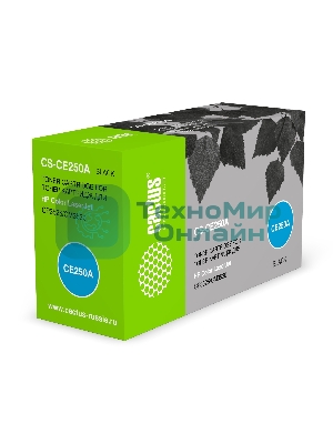 Картридж лазерный Cactus CS-CE250A черный (5000 стр.) для HP Сolor LaserJet CP3525/CM3530