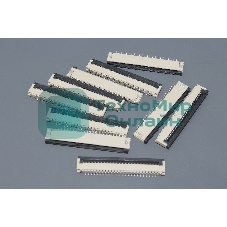 Разъем FPC Flip-Lock 1010-24RLGF 24 pin высота 1мм шаг 1мм 10 шт