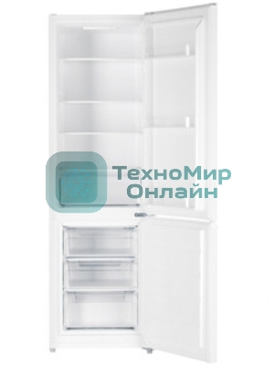 Холодильник Centek CT-1714-260DF белый двухкамерный 197/65л морозилка снизу