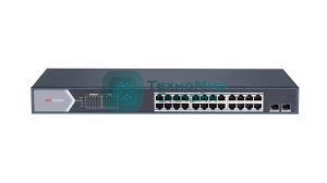 Коммутатор 24PORT 1000M POE DS-3E0526P-E/M HIKVISION