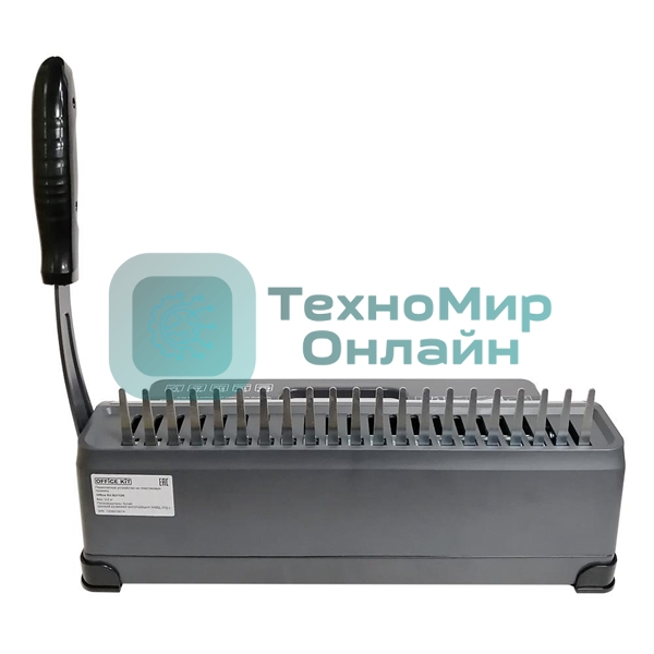 Переплетчик Office Kit B2112N A4/перф.12л.сшив/макс.450л./пластик.пруж. (4.5-51мм)