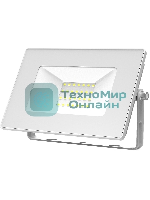 Прожектор светодиодный Gauss Elementary 30Вт 2100лм IP65 6500К бел.