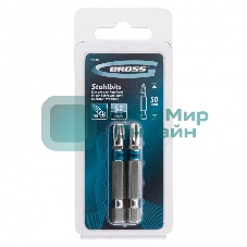 Набор бит Gross PH3х50, сталь S2, 2 шт.