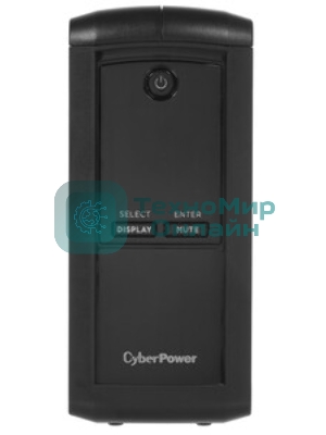 Источник бесперебойного питания CyberPower VP700ELCD/700 ВА/390 Вт/USB/RS-232/RJ-11/RJ-45/4 х CEE 7 (евророзетка)