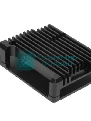 Корпус Qumo Aluminum case without fan, Raspberry Pi 3, black(RS023)