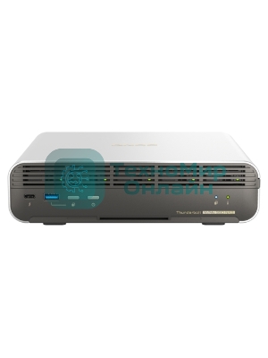 Сетевое хранилище без дисков SMB QNAP TBS-h574TX-i3-12G 5-bay E1.S or M.2 2280 PCIe NVMe, Intel Core i3-1320PE 8C(4P+4E)/12T up to 4.50GHz, 12 GB RAM, 1 x 10 GBASE-T, 2xUSB 3.2 Gen 1 port, 1xUSB 2.0 port, HDMI Output