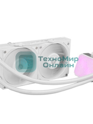 Система жидкостного охлаждения ID-Cooling DX240 Max белый 120мм алюминий+медь 2150rpm 32.5db 4-pin 300W