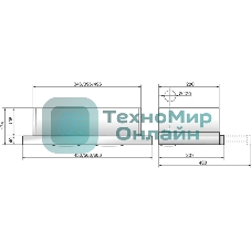 Вытяжка встраиваемая Elikor Интегра Glass 60Н-400-В2Д нержавеющая сталь/стекло белое, 60 см, 400 куб. м/ч, 55 дБ