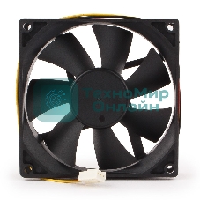 Вентилятор для корпуса Gembird черный, 90 мм, 2500 об/мин, 26 дБ, 3 pin