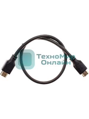 Кабель HDMI 19M/M,ver. 2.1, 8K@60 Hz 0.5m Telecom/VCOM TCG255-0.5M