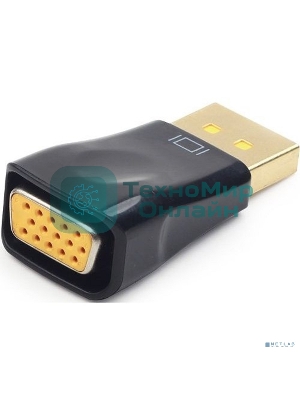 Адаптер Filum Display port - VGA, разъемы: DP male-VGA female, пакет. (FL-A-DPM-VGAF-1)
