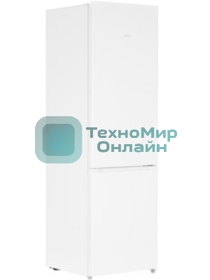 Холодильник Centek CT-1714-260DF белый двухкамерный 197/65л морозилка снизу