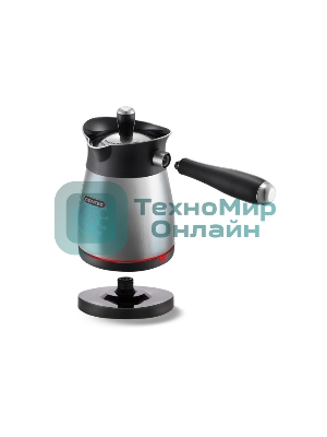 Кофеварка-турка электрическая Centek CT-1080 SS металл, исп. кофе - молотый, 0.5 л, 480 Вт