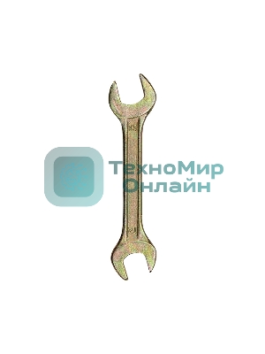 Ключ гаечный рожковый Rexant 12х13 мм, желтый цинк