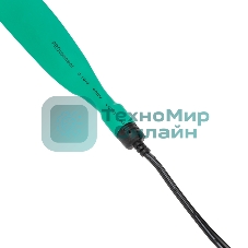 Трубка термоусаживаемая PROconnect ТУТ 18,0/9,0мм, зеленая, упаковка 50 шт. по 1м,