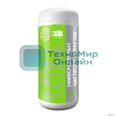 Салфетки влажные Cactus CS-ASC100 антибактериальные (100 лист.) спиртовые