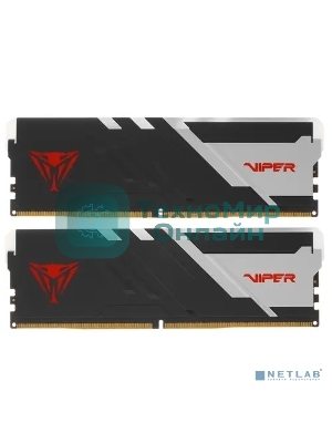 Оперативная память Patriot Viper Venom, DDR5, 32GB (2x16GB), 5600MHz, CL36, DIMM, с радиаторами, RGB, черный