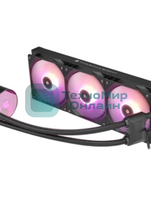 Система жидкостного охлаждения Thermalright Frozen Vision 360 V2 ARGb Soc-AM5/AM4/1200/1700/1851 черный 4-pin 28dB Al LCD Ret (F-VISION-360-BL-ARGb-V2)