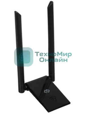 Сетевой адаптер WiFi Digma DWA-AC13002E AC1300 USB 3.0 (ант.внеш.съем) 2ант. (упак.:1шт)